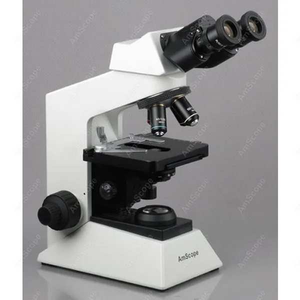 Бинокулярный биологический исследовательский микроскоп AmScope поставляет 2000X