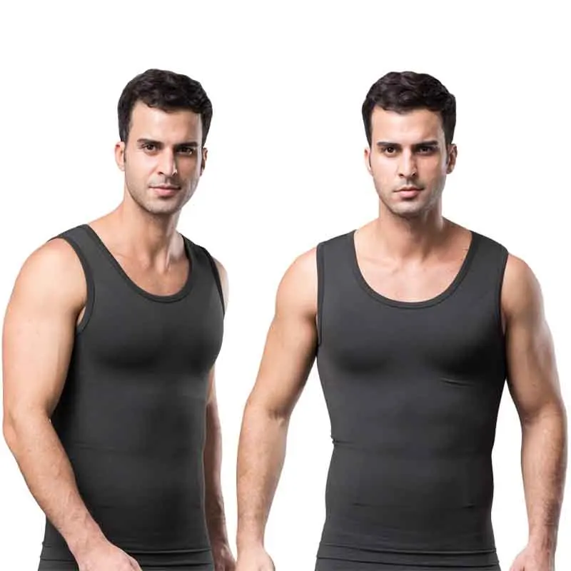 Новое поступление Для мужчин жилет Body Shaper корректирующий Пояс живота жирная