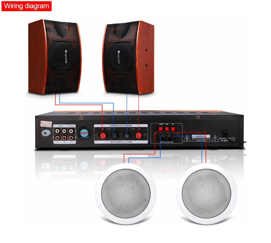 Oupushi AV160G Hifi стерео аудио усилитель домашний караоке усилитель с Bluetooth 5,1