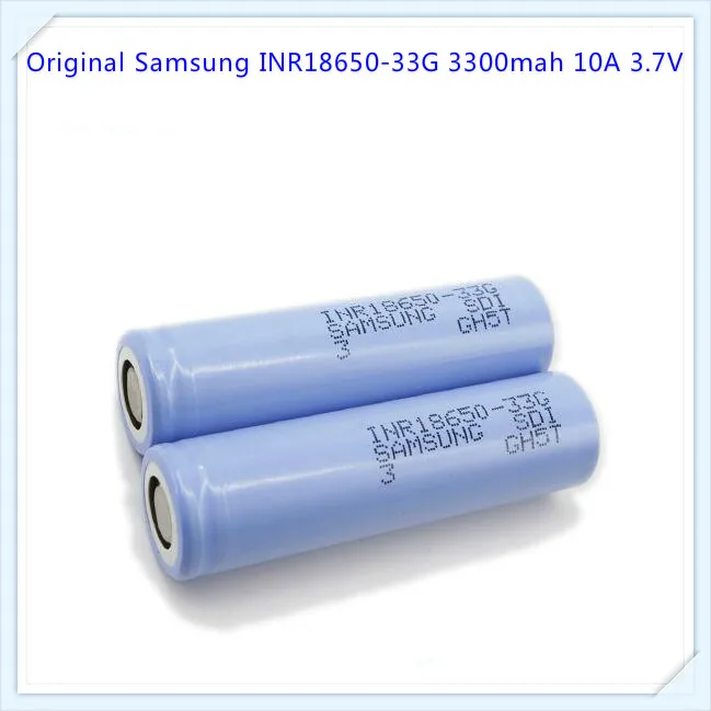 Популярная распродажа для samsung 33G 18650 3300mah литиевая аккумуляторная батарея(4 шт