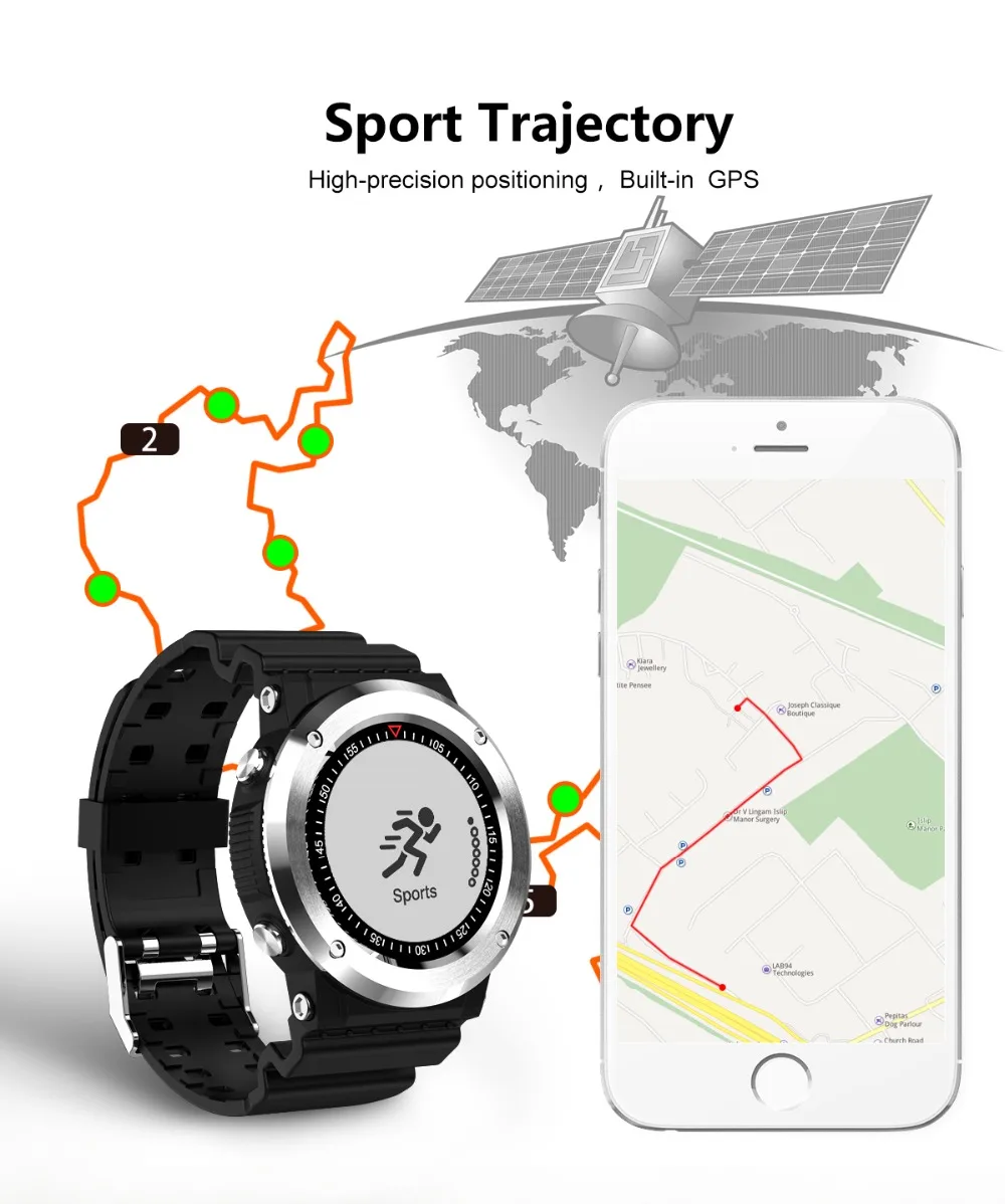 Новинка Q66 GPS умные часы Bluetooth 4 0 спортивные Смарт с напоминанием о