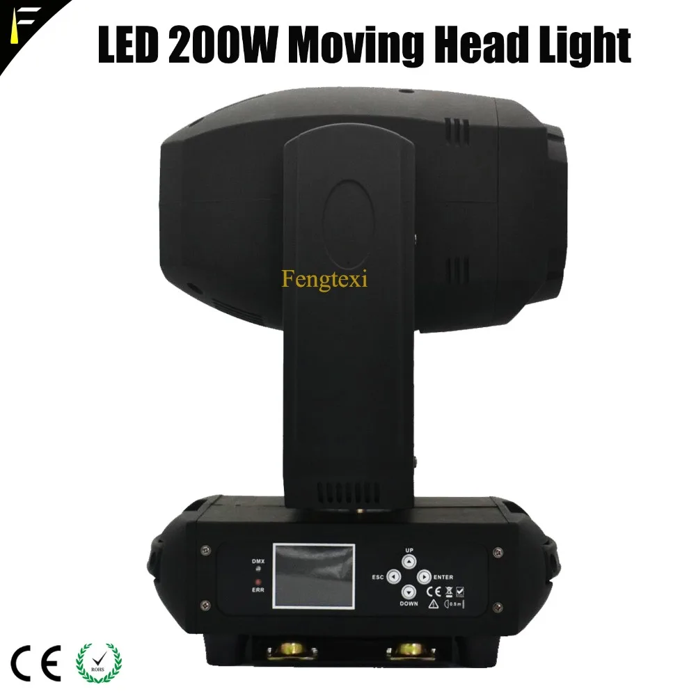 7 цветов LED 200 Вт движущаяся голова луч пятно света 3 Призма Gobo Шарпи освещения