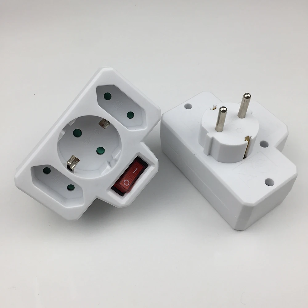 Регулятор конвертер Европейский ЕС Высокое качество розетка питания 16 A 250 V