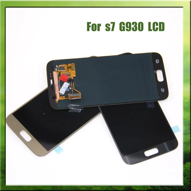 SUPER AMOLED LCD для Samsung Galaxy S7 G930 G930F ЖК дисплей с сенсорным экраном дигитайзер замена 100%