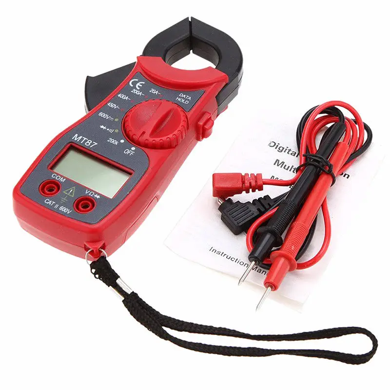 MT87 Clamp Meters Digital Multimeter Current Pincers AC/DC Voltage Tester | Инструменты