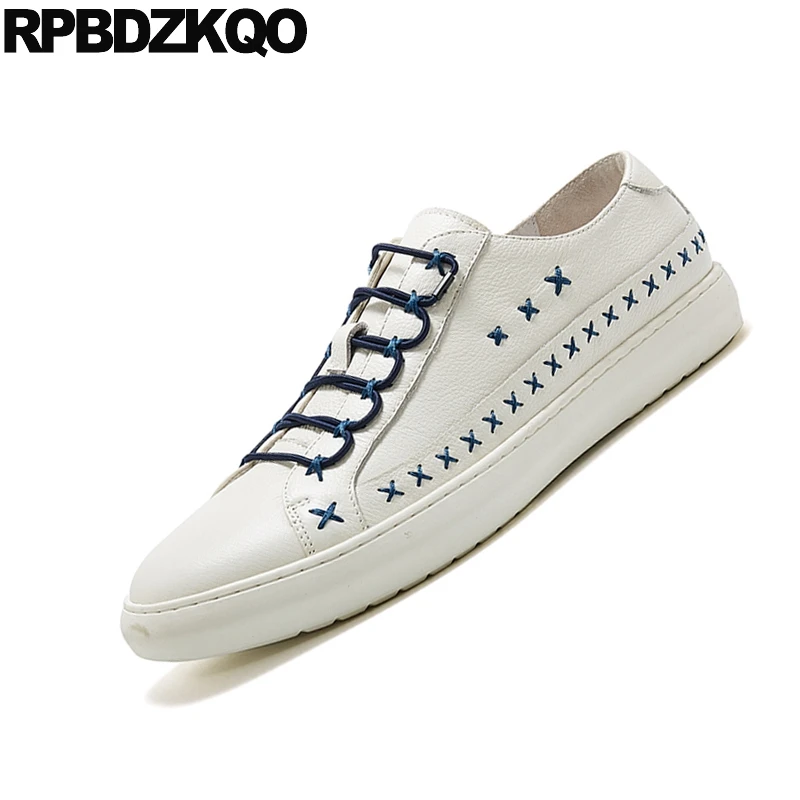 Shoes Brand Famous 2021 Sneakers Real Leather Luxury New Men Runway Skate White Popular Genuine Comfort High Quality Trainers |
