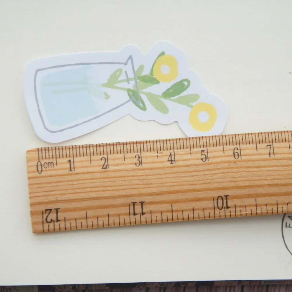 30 шт. DIY Милая лесная тематическая ваза дизайнерская бумага креативная для