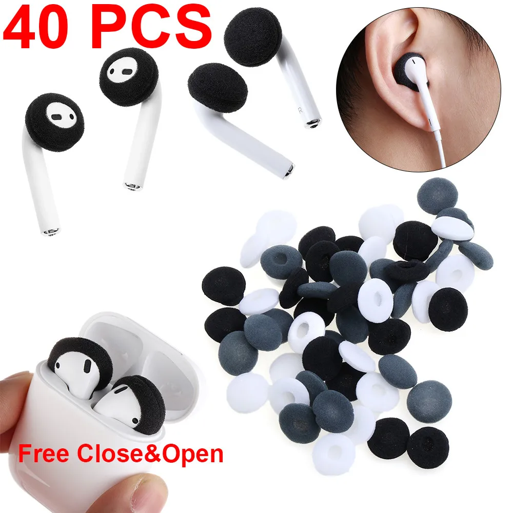 2 шт./упаковка Мягкие накладки для наушников Airpods 40 шт.|Аксессуары наушников| |