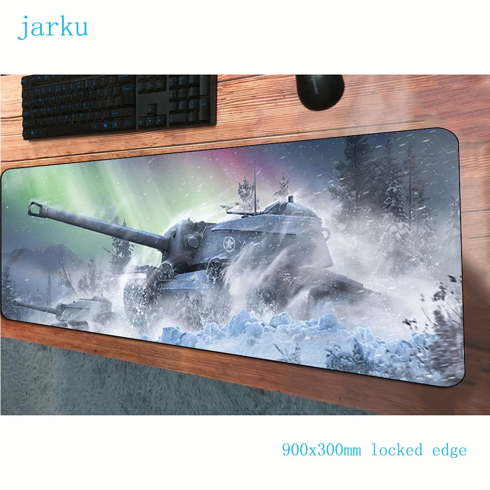 Коврик для мыши world of tanks 900x300 мм коврик компьютерной с HD рисунком игровые