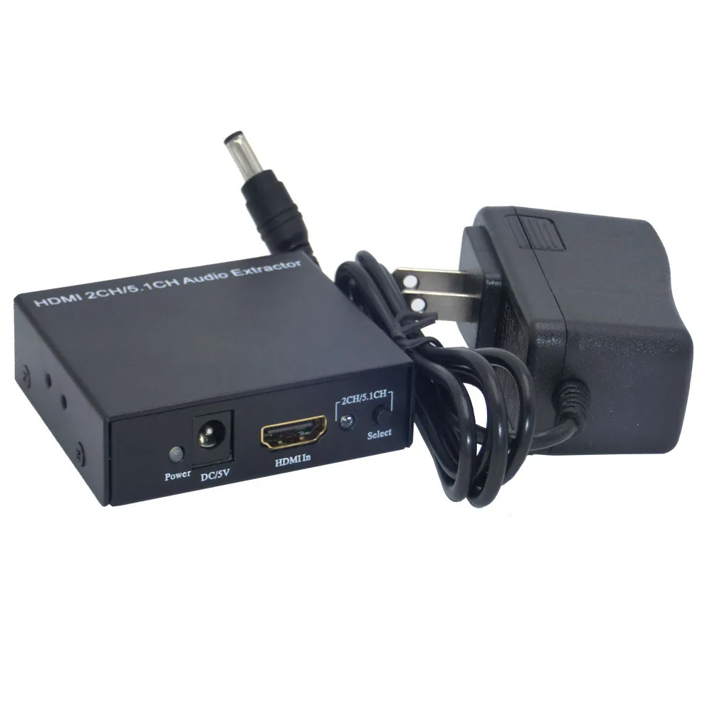 Горячая продажа HDMI V1.4 поддержка 4K * 2K аудио экстрактор к spdif конвертер адаптер с