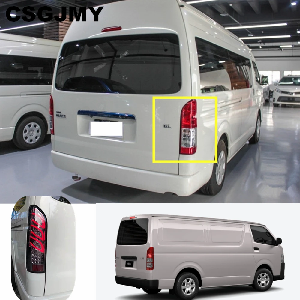 Для Toyota Hiace 2005 2006 2007 2008 2009 2010 2011 2012 2013 2014 2015 2016 2017 2018 хвост светильник BrakeLED в
