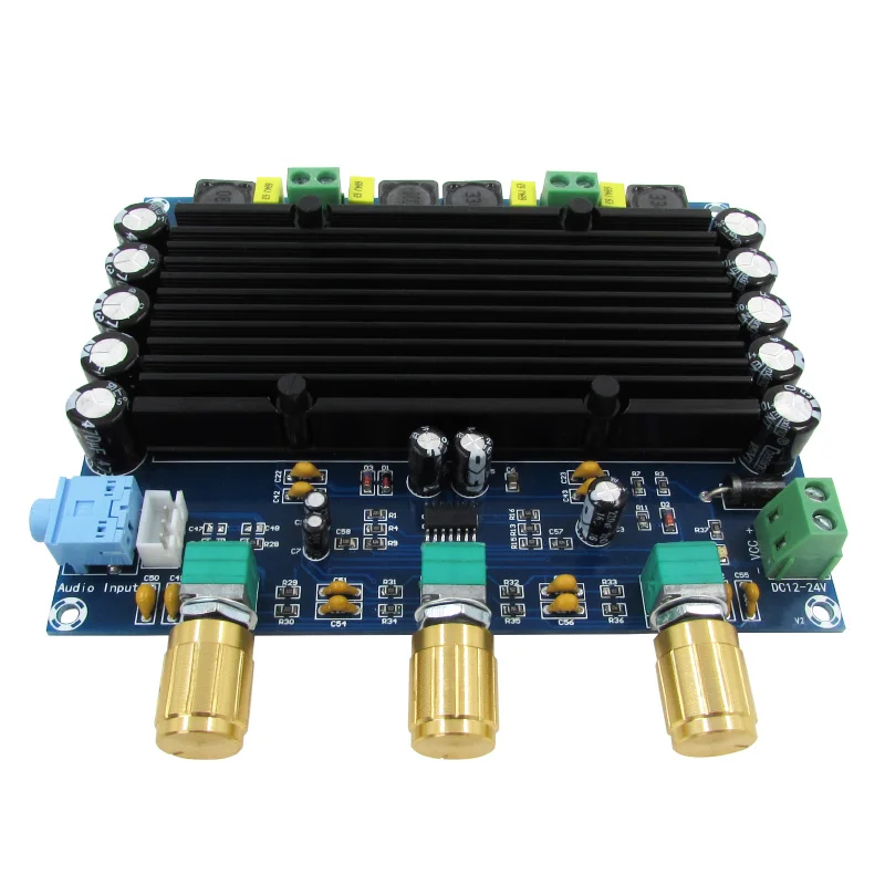 TPA3116 150 Вт X2 2 0 двухканальный стерео HIFI цифровой аудио усилитель плата TPA3116D2 DC 12V 24V