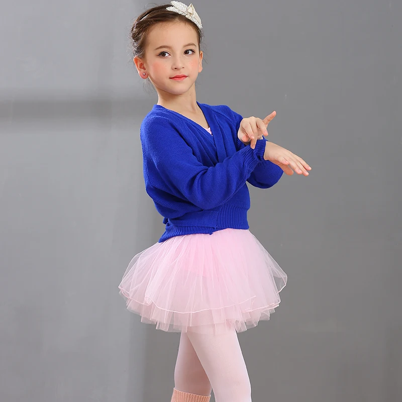 Детская танцевальная тренировочная одежда TIEJIAN осенне-зимний красный черный