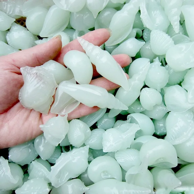 

Free shipping free shipping Conch shells emitting luminous decorative aquarium fish tank decoration