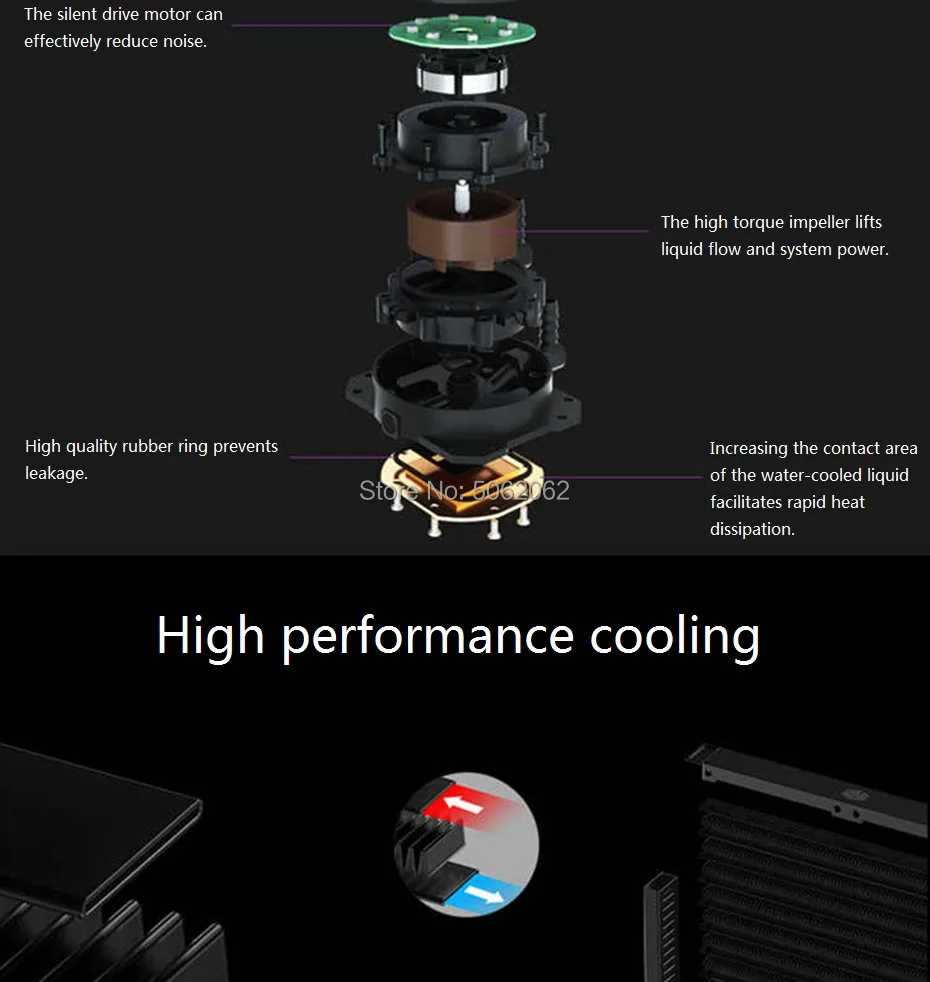 Cooler Master MLW-D24M-A16PA-C1 B240 ARGB cpu кулер для воды двойной 120 мм адресуемый RGB вентилятор cpu жидкостное охлаждение для Intel/AMD