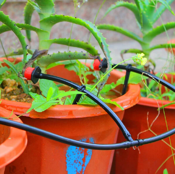 Шланг с насадками для капельного орошения система микрокапельного шланг