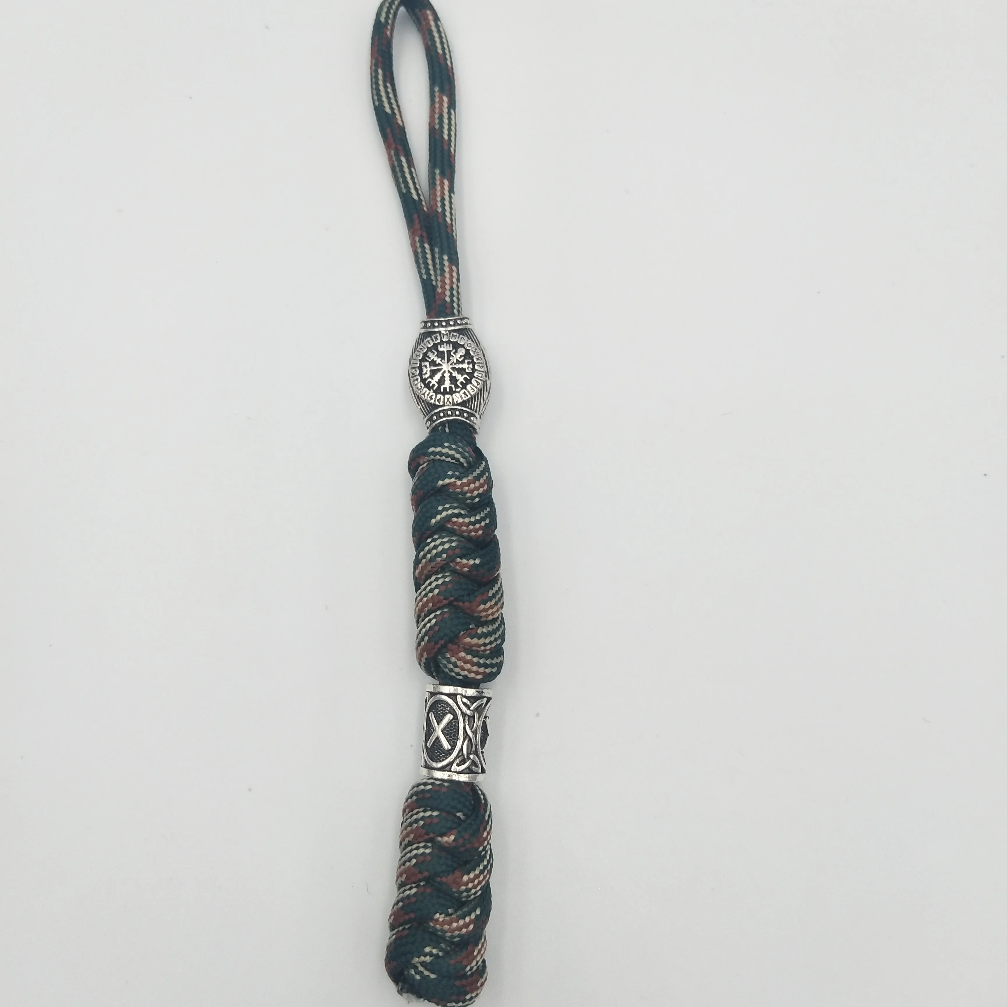 Брелок Викинг Compass Rune Beads Thor's Hammer и скандинавские руны Bead EDC аксессуары брелок из