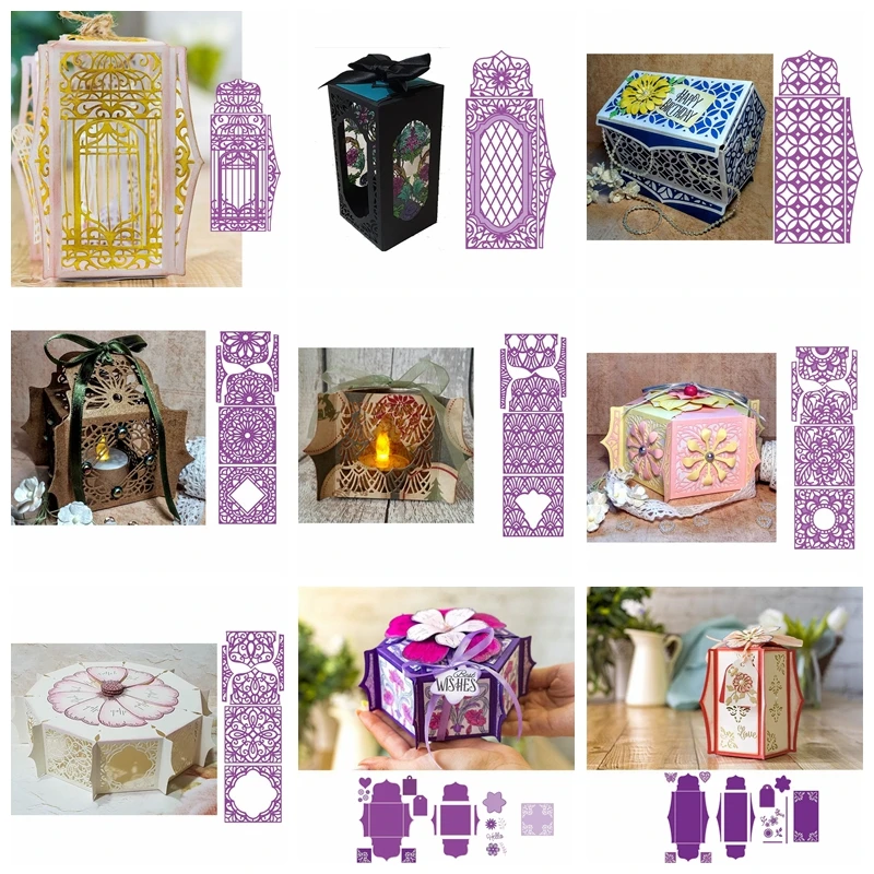 

Ornate Box Die Set Send Template Metal Cutting Dies Stencil For Scrapbooking Paper Cards Crafts Handmade New 2019 Die Cut Emboss