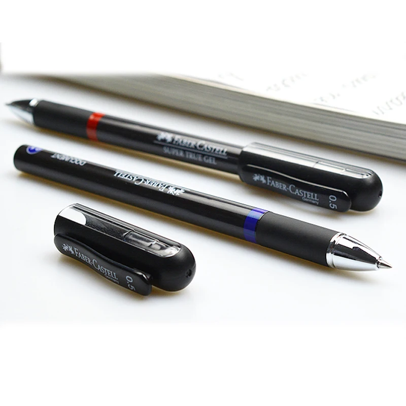 Faber-castell супер настоящий гель 549 гелевая ручка водонепроницаемый 0,38 0,5 0,7 мм масляная основа гелевые чернила канцелярские принадлежности kalem школьные принадлежности Caneta