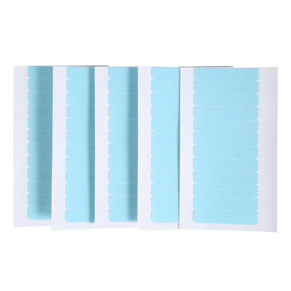 60 шт./компл. удлинитель волос из кожи Клейкая Двусторонняя супер лента Tab