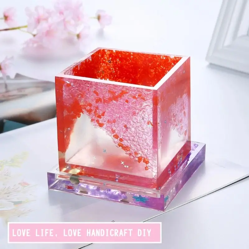 

Silicone Mold for Jewelry DIY Pen Holder Epoxy Resin Tools handmade tool DIY Craft epoxy resin molds Geometric Jewelry Making