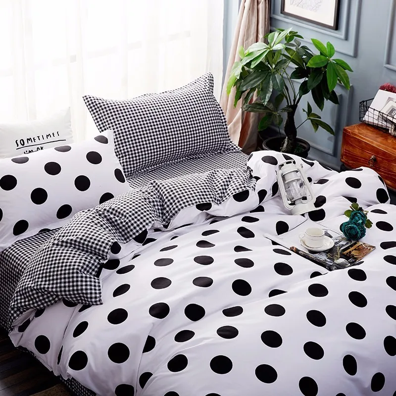 Комплект постельного белья из 3/4 предметов в скандинавском стиле|Комплекты