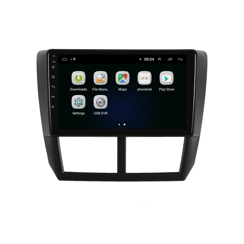 9 "2.5D Android 8 1 автомобильный DVD gps плеер для Subaru Forester 2008 2009 2012 радиоприемник стерео