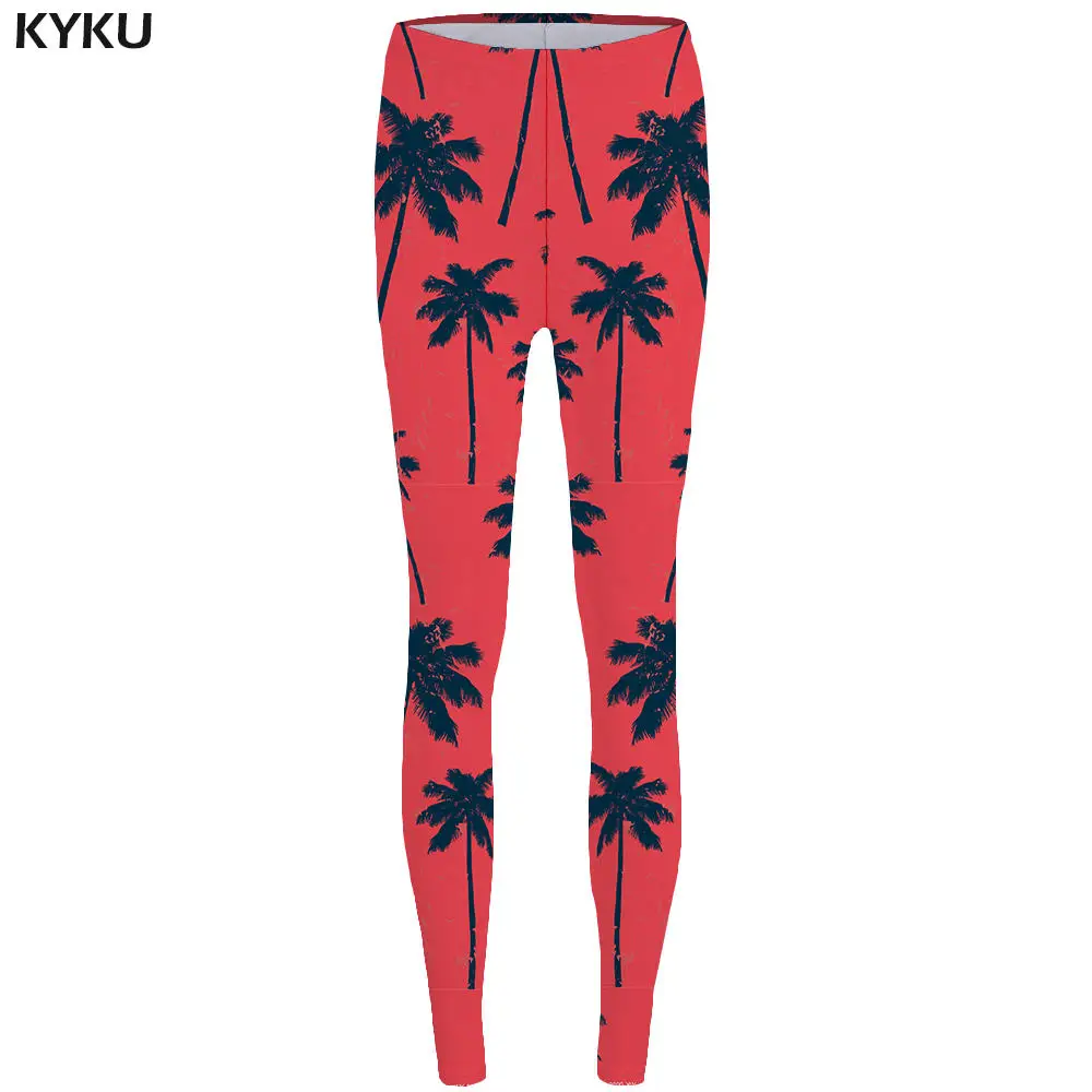 leggings 02 KYKU Cat Леггинсы розовые длинные леггинсы милые леггинсы с высокой талией леггинсы для фитнеса с принтом женские леггинсы из спандекса - Цвет: leggings 02