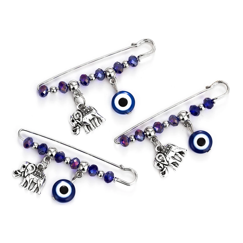 Lucky Eye, брошь в виде животного, черепаха, слон, подвеска, брошь на булавке, ювелирное изделие для женщин и мужчин, пряжки, клипсы EY5269