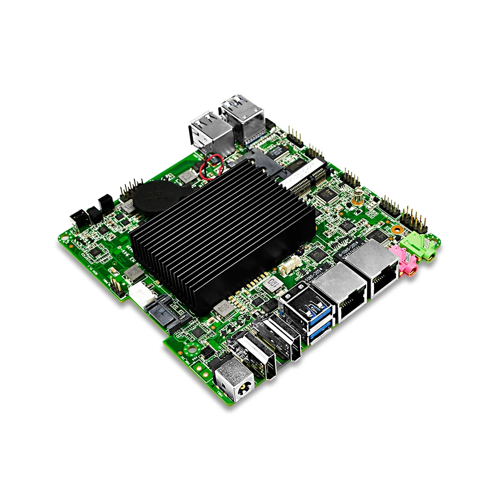 Verkaufen Mini PC Celeron J3060 Fanless 2 Lan 3 Display COM X86 Linux Als Firewall Router Motherboards Micro Computer Günstige Mini PC