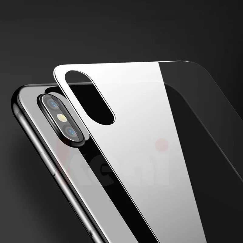 20D переднее и заднее закаленное стекло для iPhone XR Xs Max полное покрытие защитная