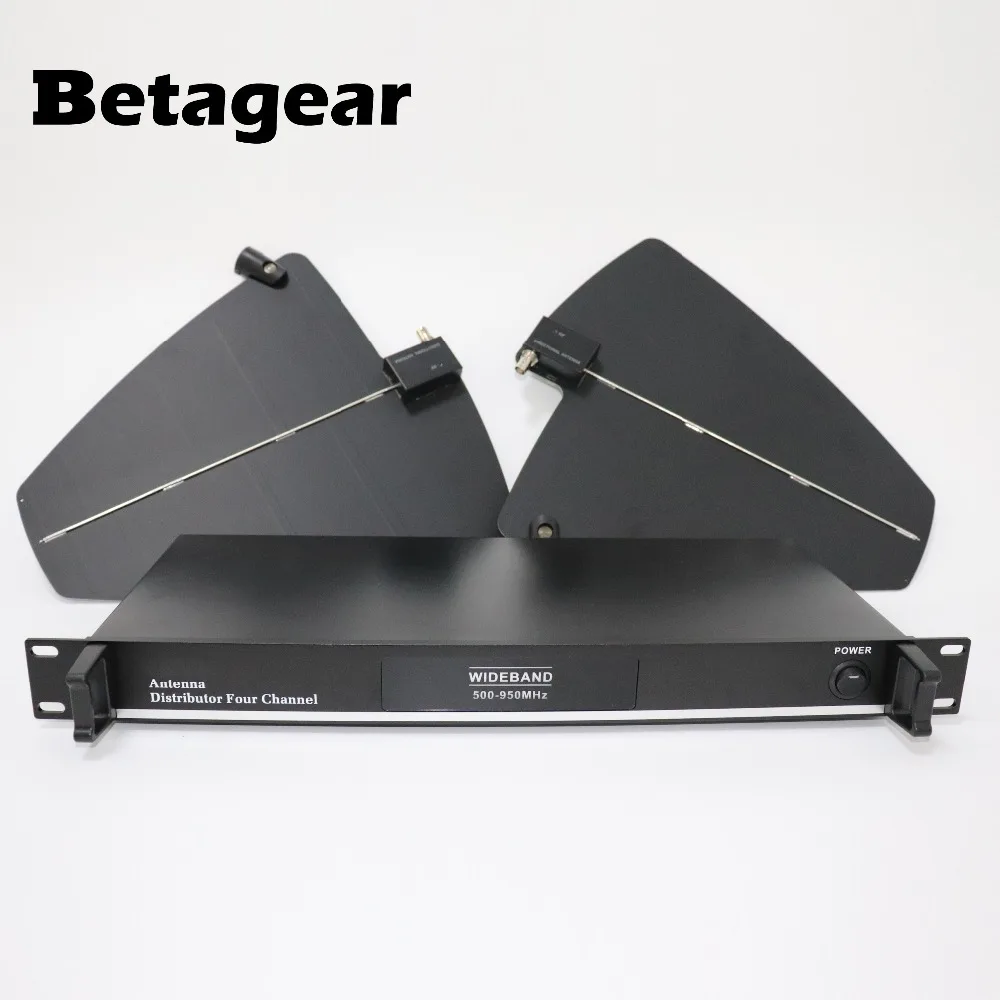 Betagear антенный распределитель ua845/890 профессиональный усилитель сигнала 500-950 МГц UHF микрофонный сплиттер коллектор