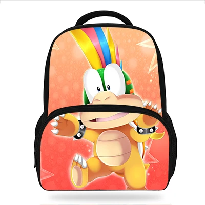 Горячая Супер Марио Bros Koopa Печать Детские рюкзаки для девочек-подростков школьные сумки книга сумки для детей мальчиков