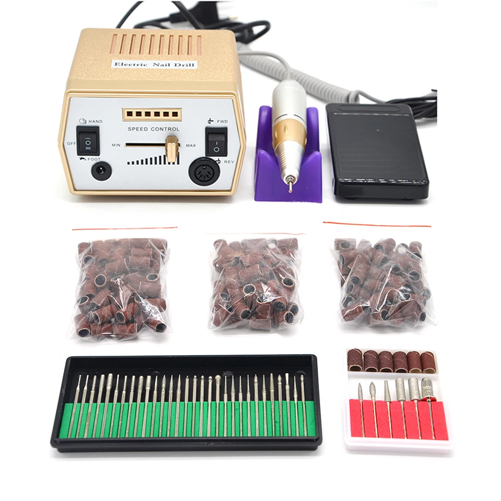 Про золото Электрические ногтей сверлильный станок салон полировки педикюр