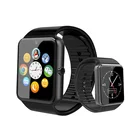 Bluetooth GT08 Смарт-часы с сенсорным экраном большая батарея часов поддержка TF sim-карты камера Smartwatch для IOS iPhone Android Phone