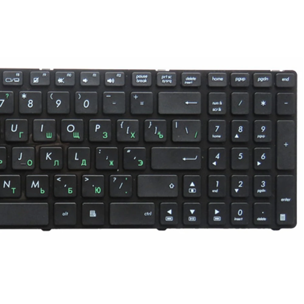Новая русская клавиатура GZEELE для ноутбука ASUS K70I K70ID F90 F50 F52 F52q X5DC X5DIJ X50IJ X5DIN с черной