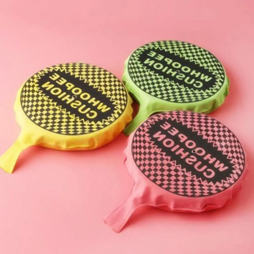 1pcs Whoopee Cushion Fart Whoopie Balloon Halloween props fart bag sponge fart pad Party Toy