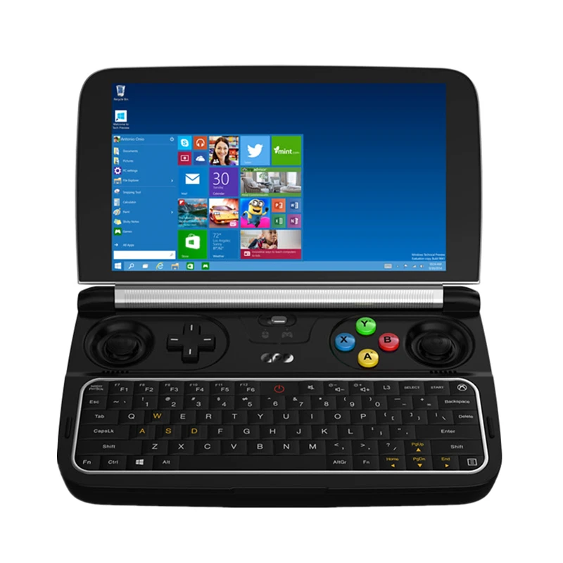 Портативный игровой консоль GPD WIN 2 карманный мини ПК компьютер ноутбук 6 дюймовый