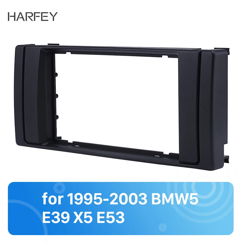 Автомобильная стереомагнитола Harfey 2DIN с креплением на раму для BMW5 E39 X5 E53 1995 1996 1997