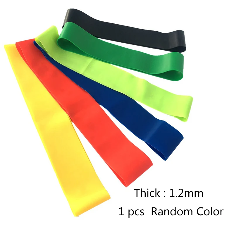 

random color Resistance Bands Rubber Band Workout Fitness Gym loops Latex Yoga Gym Strength Training Athletic Rubber Bands