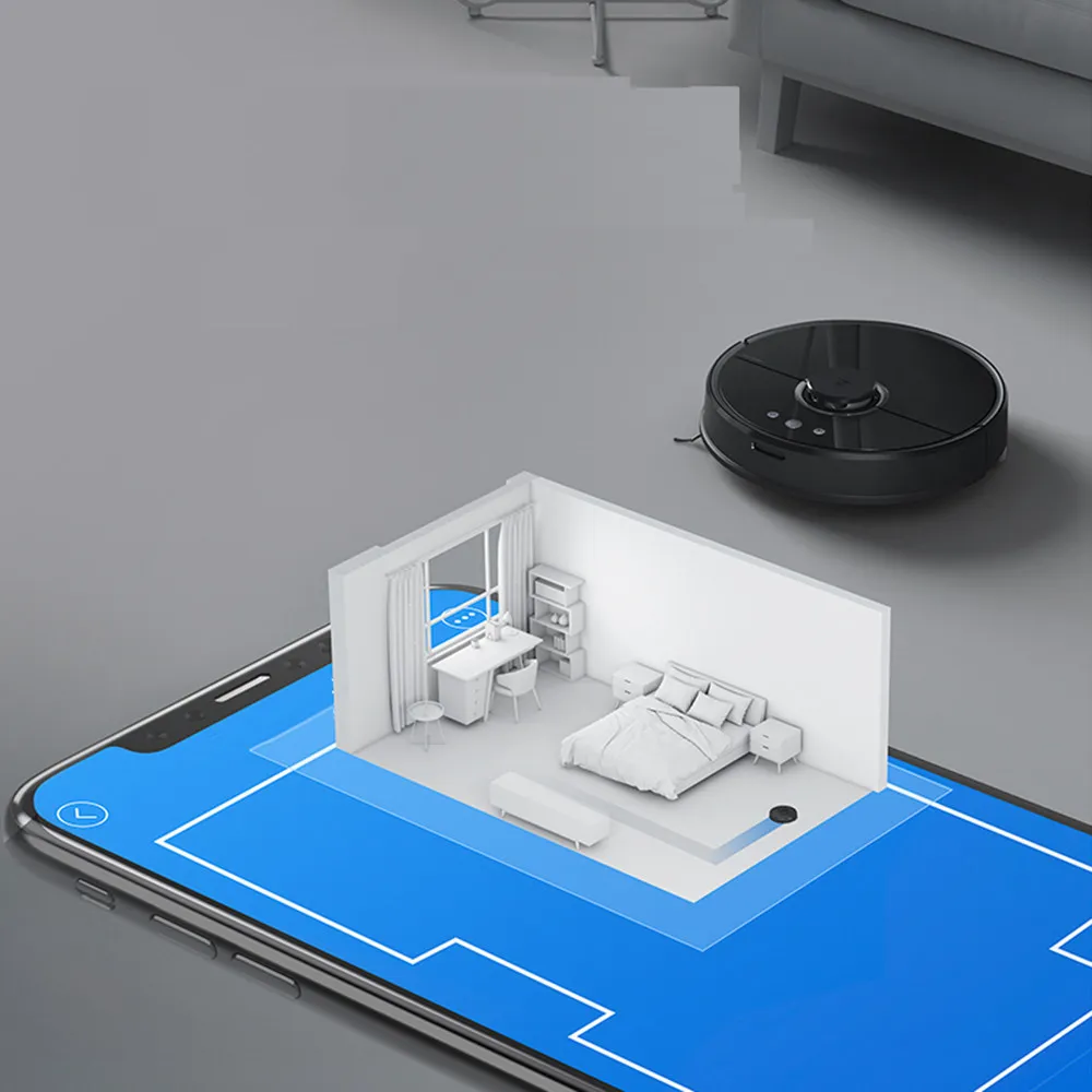Xiaomi Mi Roborock Vacuum Cleaner Robot 2 Mopping Sweeping Robot Laser 2000Pa Suction LDS Robot 100~240V