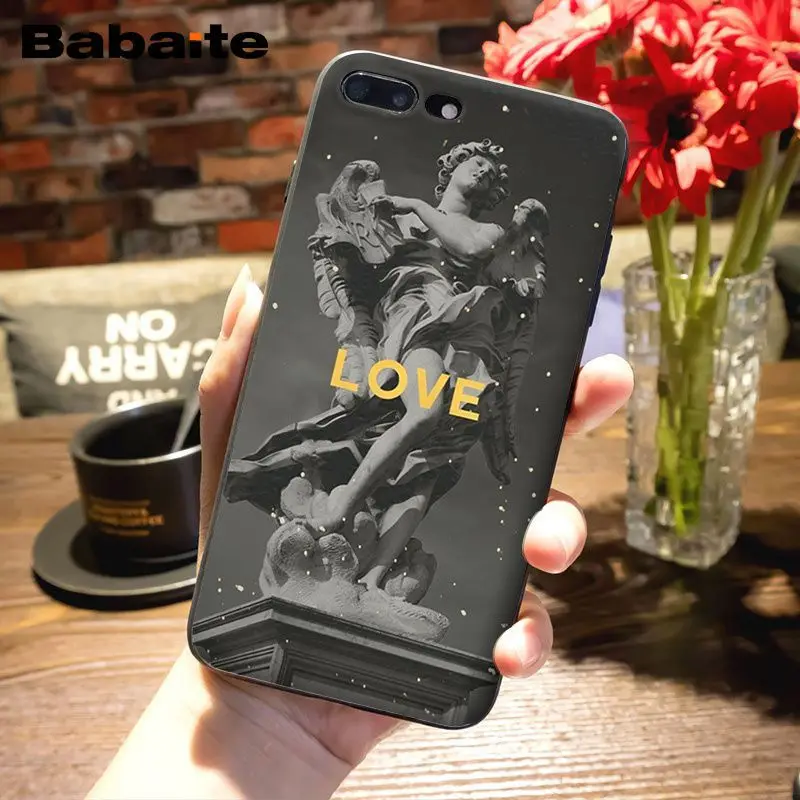 Babaite альтернативные статуи искусство DIY чехол для телефона с рисунком для iPhone 8, 7, 6, 6 S, Plus, 5, 5S SE XR X XS MAX Coque 11 11pro 11» бетонный завод - Цвет: A15