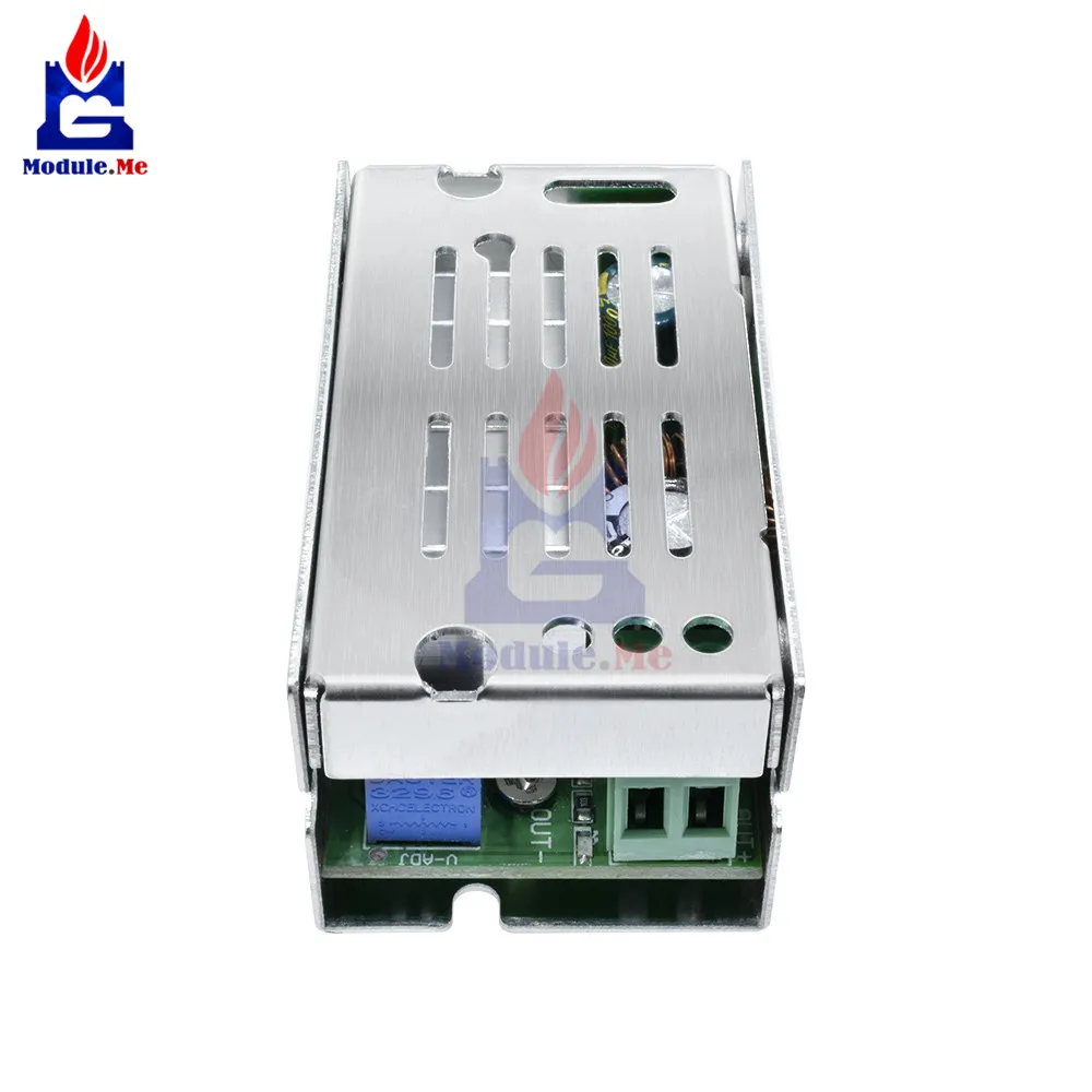 TS-IPS-V03 7A DC-DC повышающий преобразователь 6-35 В до 6-55 в 10 А 200 Вт регулируемый Повышающий Напряжение зарядное устройство Модуль питания с Алюминиевый Чехол
