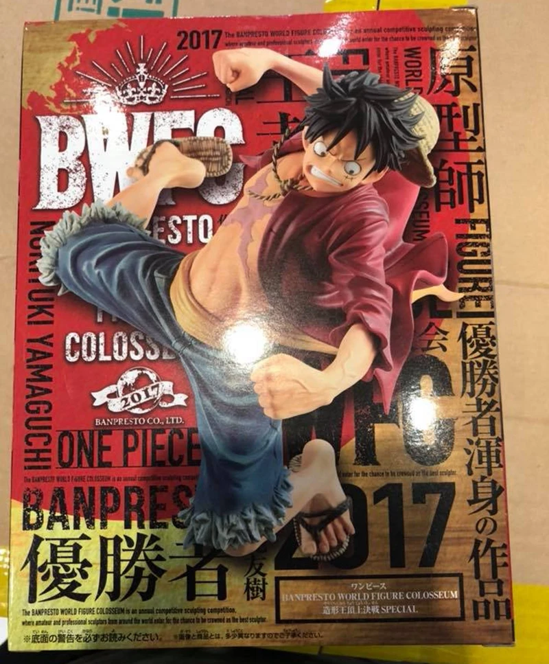 WSTXBD BANPRESTO One Piece OP World рисунок Колизей SC7 BWFC SP специальный Луффи ПВХ фигурка игрушки