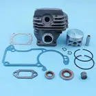 44,7 мм покрытый Nikasil набор поршней цилиндра для Stihl 026 026PRO MS260, запасные части для верхней части цепной пилы с большим отверстием