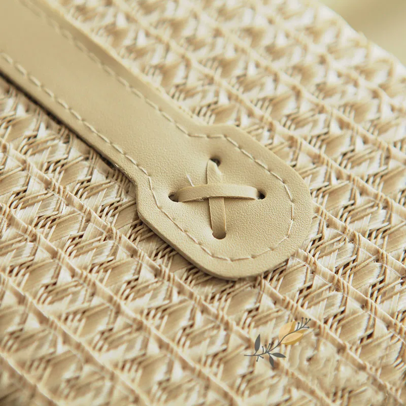 Новая плетеная корзина для хранения имитация соломы серия настольный шкаф с