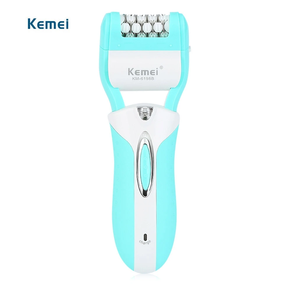 Kemei Эпилятор 3 in1 Перезаряжаемые электрический прибор для удаления мозолей