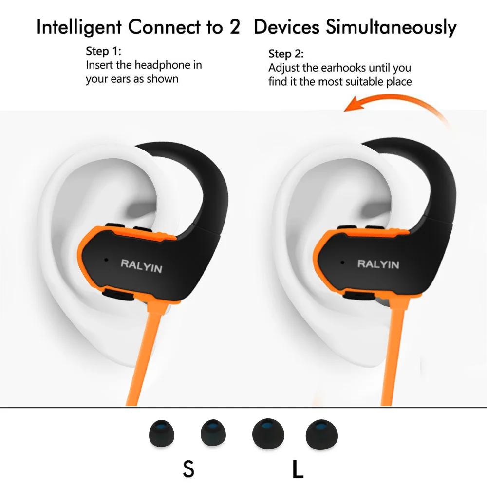 Цифровой музыкальный MP3 плеер ADAX встроенный 8 Гб SD память Bluetooth наушники