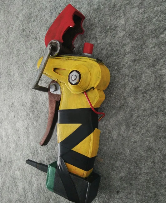 Overwatch Jamison Fawkes Junkrat сотрясение Мой Косплей Реквизит|Страшные костюмы| |