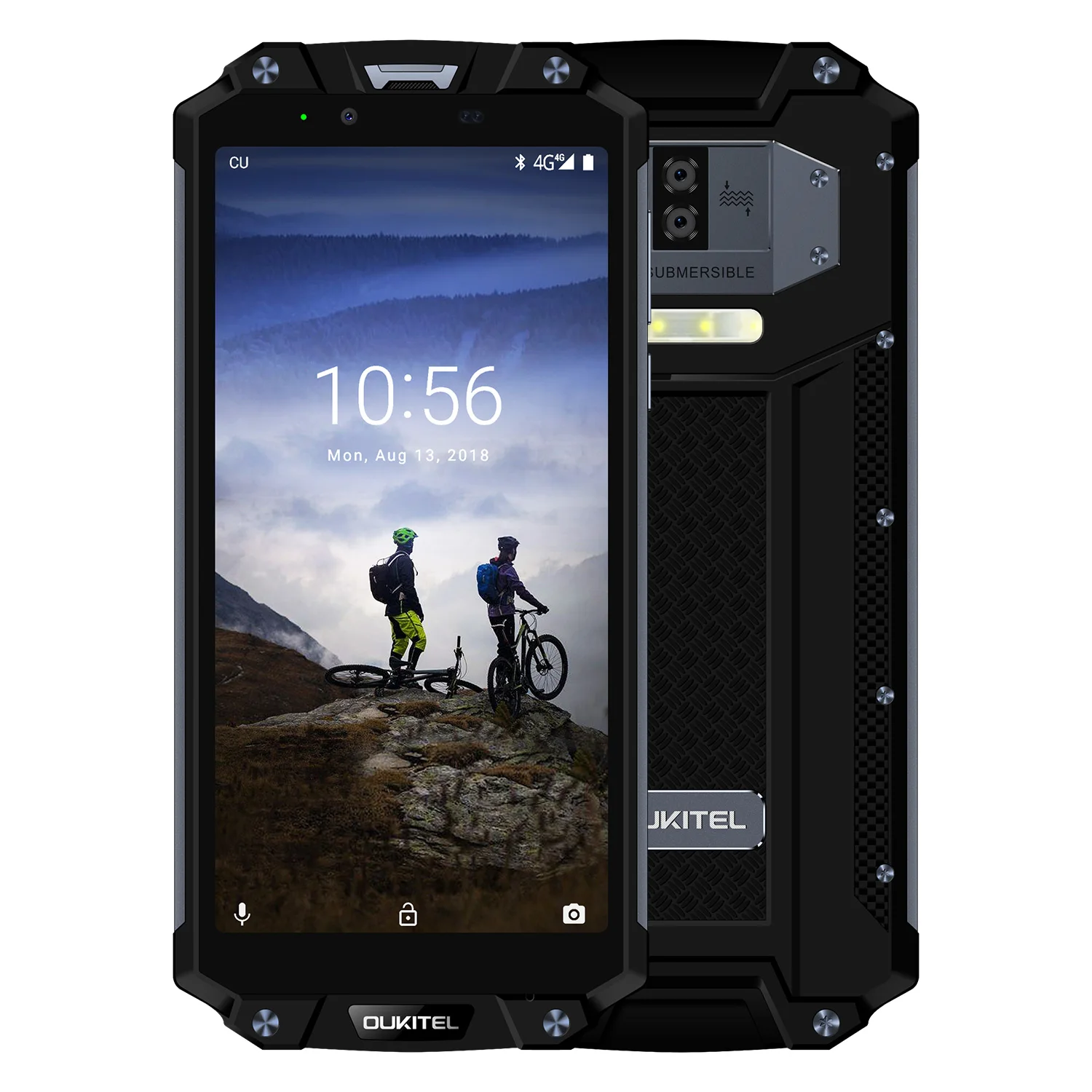 OUKITEL WP2 смартфон с 6 дюймовым дисплеем восьмиядерным процессором MT6750T ОЗУ 4 Гб ПЗУ 64